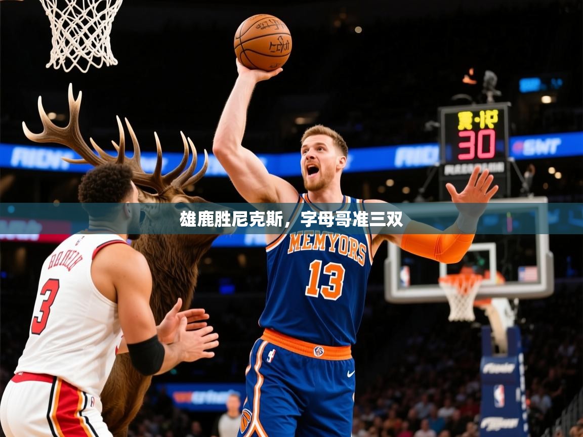 2025极速体育吧雄鹿胜尼克斯，字母哥准三双
